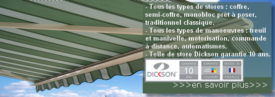 Stores banne exterieur