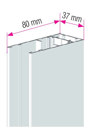 Store vertical coffre guidé par coulisses et coffre, motorisé radio et ...