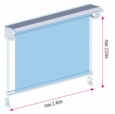Stores verticaux AVEC GUIDES