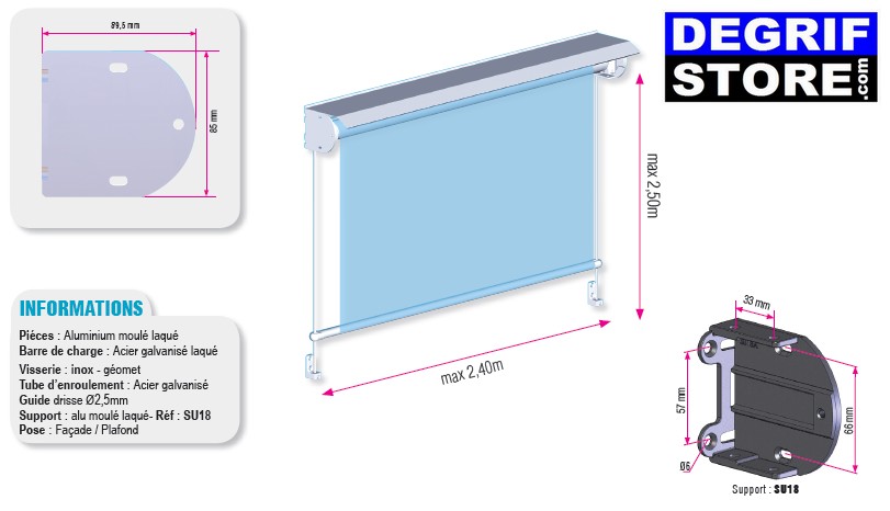 Les stores verticaux de Dégrif'store