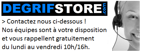 Se faire rappeler par Degrifstore