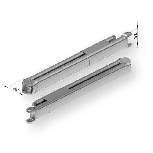 Quik Lok MKS4 ARM - Paire De Bras Supplémentaires 40cm Pour Stand Claviers