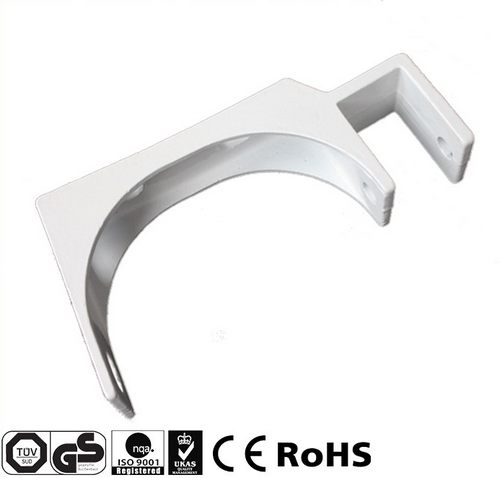 DEGRIFSTORE Support Store Monobloc Barre Carrée 35x35mm - Aluminium Blanc Avec Visserie