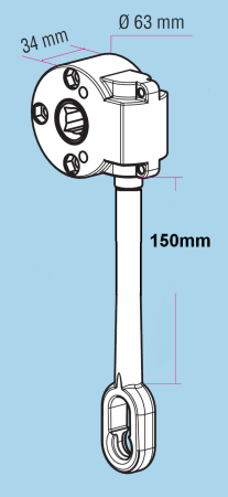 longueur sortie: très très long 150mm