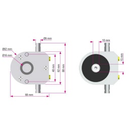 Moteur Silencieux Pour Store électrique – 60 Kg / 30 Nm – Neuf