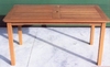 TABLE EN BOIS EXOTIQUE RECTANGULAIRE